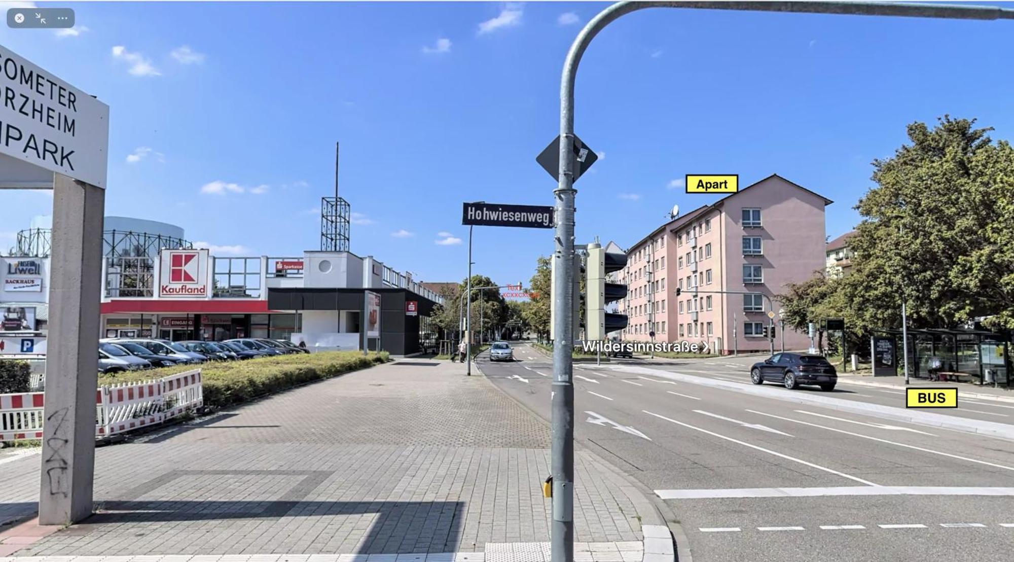 New High Speed Wifi - Elegantes 2 Schlafzimmer Apart Mit 3 Betten Pforzheim Exterior photo